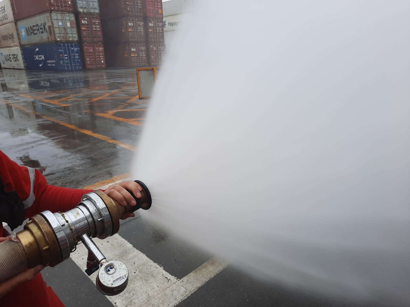 Teste de Mangueira de Hidrante